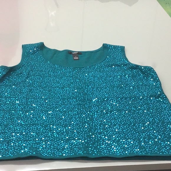 ALFANI two piece set. Gorgeous tank top and open cardigan - Picture 5 of 13